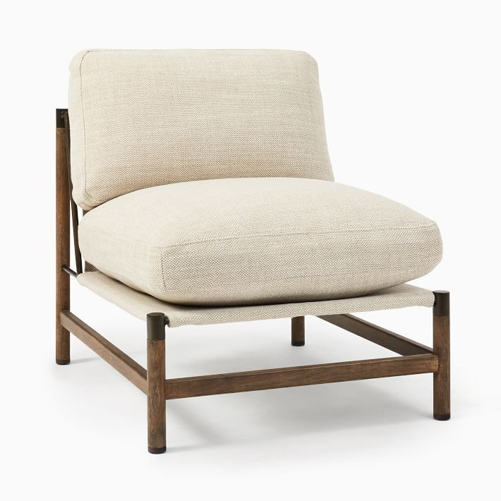 Wood & Metal Framed Chair | West Elm (US)
