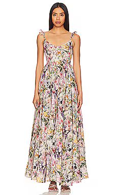 Selkie The Penny Lane Dress in Butterfly Botanics from Revolve.com | Revolve Clothing (Global)