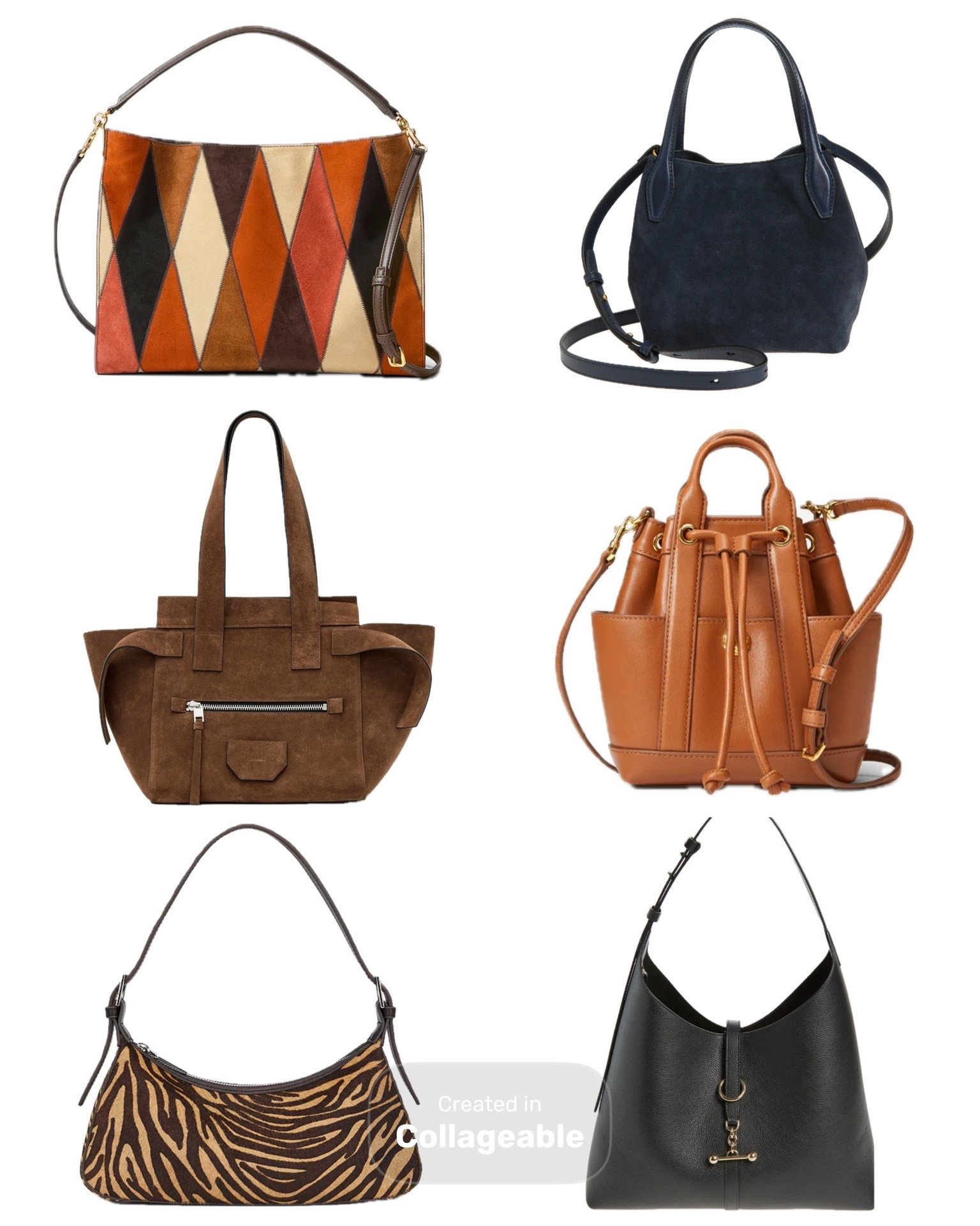 My favorite bags for the new fall season. All under $1000 including real leather or suede, and several under $100. Bucket bags, totes, shoulder bags, and work bags. 

#LTKFindsUnder100 #LTKItBag #LTKxMadewell