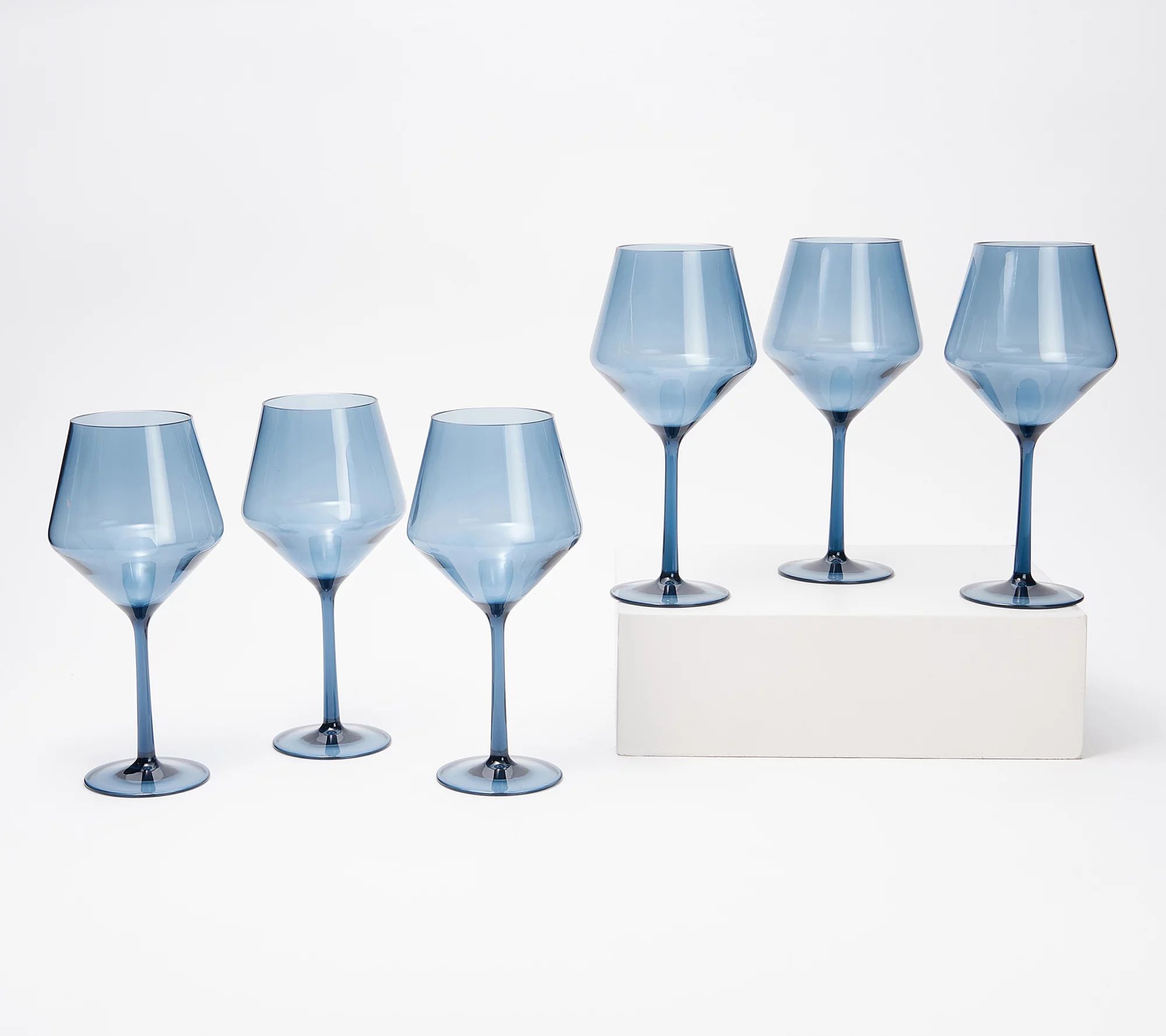 Sole Set of 6 Shatter- Resistant Wine Glasses - QVC.com | QVC