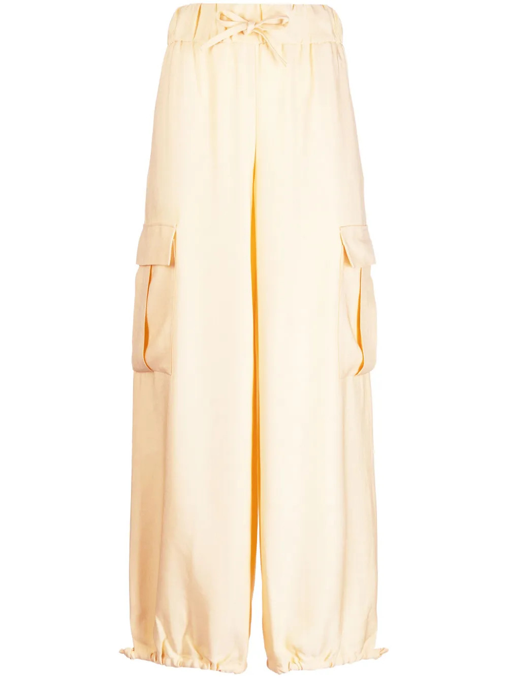 GOODIOUS wide-leg Cargo Pants  - Farfetch | Farfetch Global