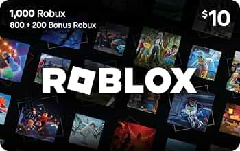 Roblox Digital Gift Card - 1,000 Robux [Includes Exclusive Virtual Item] [Digital Code] | Amazon (US)