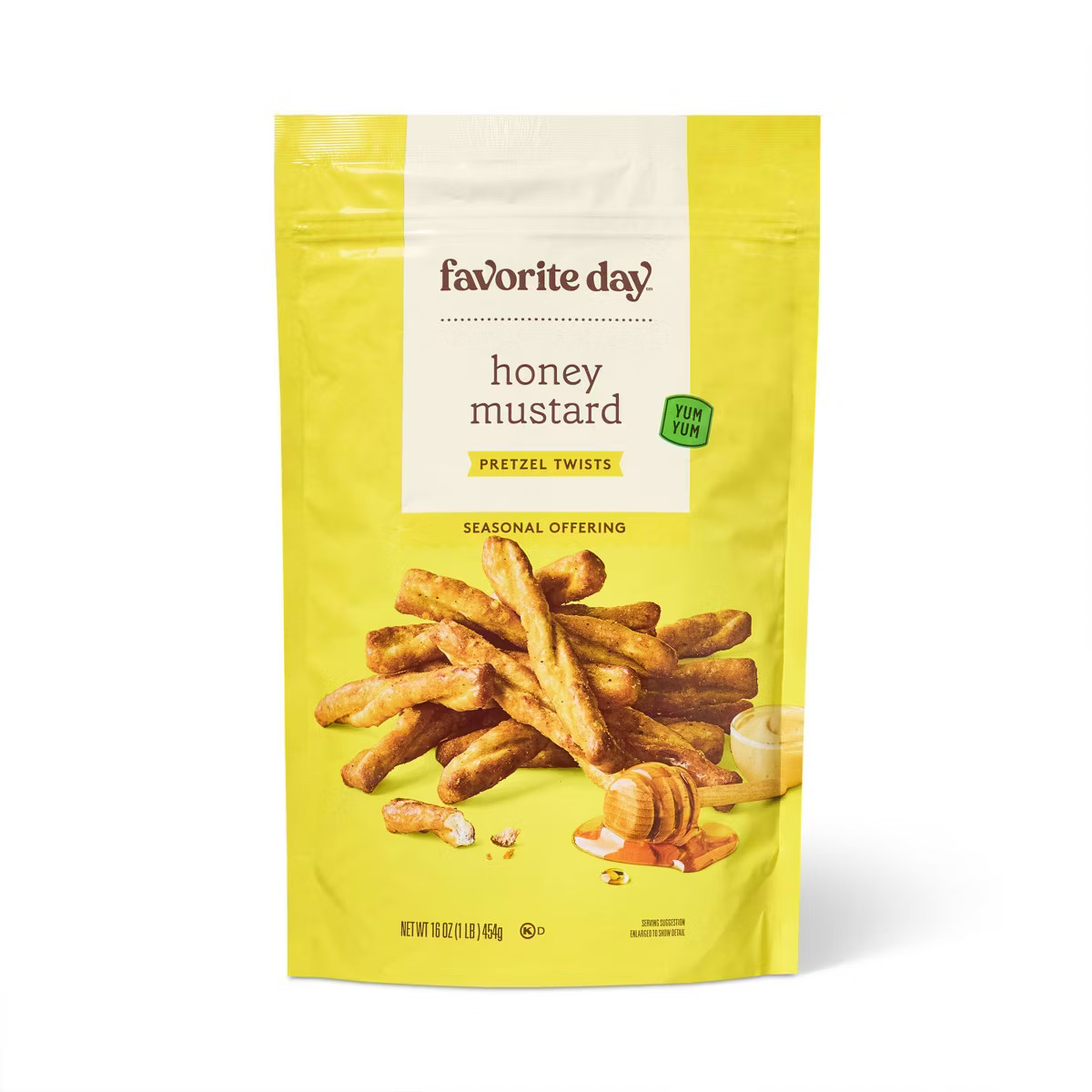 Honey Mustard Seasoned Pretzels - 16oz - Favorite Day™ | Target