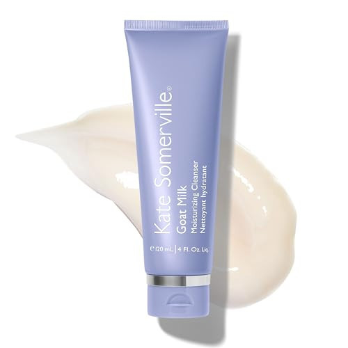 Kate Somerville Goat Milk Moisturizing Cleanser - Gentle Daily Face Wash for Sensitive Skin, Relieves Dry Skin & Tightness, 4 Fl Oz | Amazon (US)