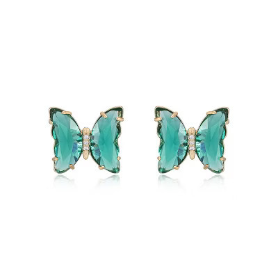 Flutter Away Crystal Stud Earrings | Target
