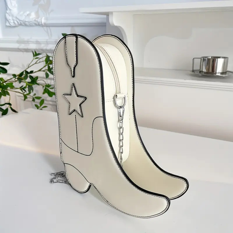 Creative Funny Boot Shaped Shoulder Bag, Niche Novelty Halloween Chain Wallet For Women | Temu Affiliate Program