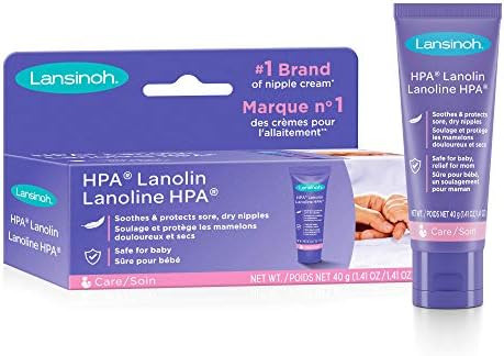 Lansinoh Lanolin Nipple Cream for Breastfeeding, 1.41 Ounces, 40g | Amazon (CA)