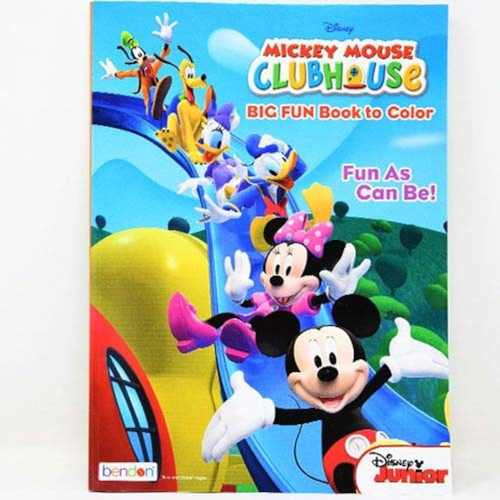 Disney Coloring Books for Kids with Sticker - Mickey Mouse | Amazon (US)