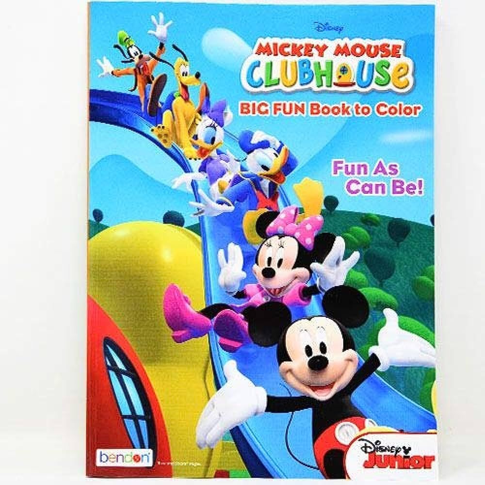 Disney Coloring Books for Kids with Sticker - Mickey Mouse | Amazon (US)