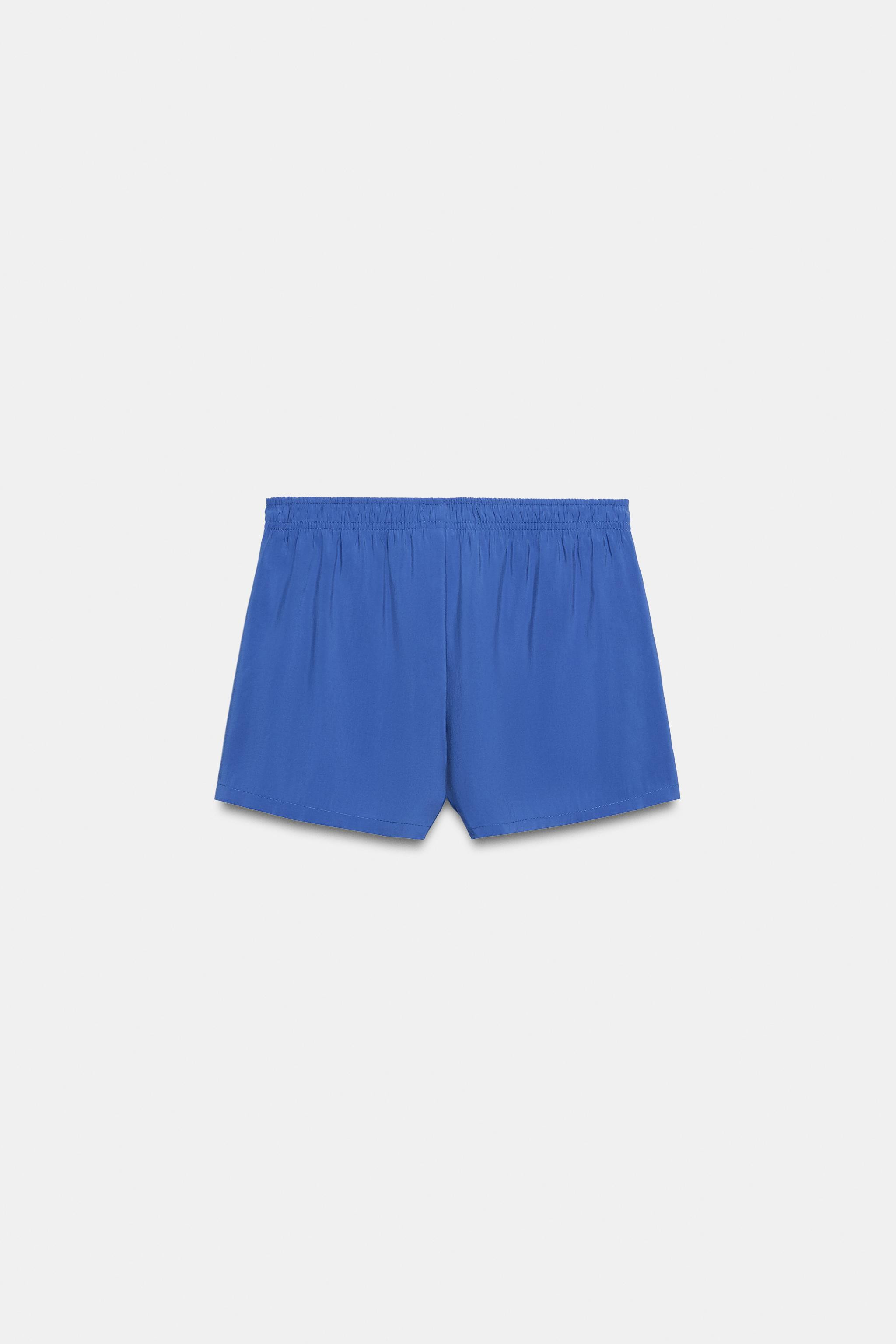 FLOWING SHORTS WITH BUTTONS | Zara UK