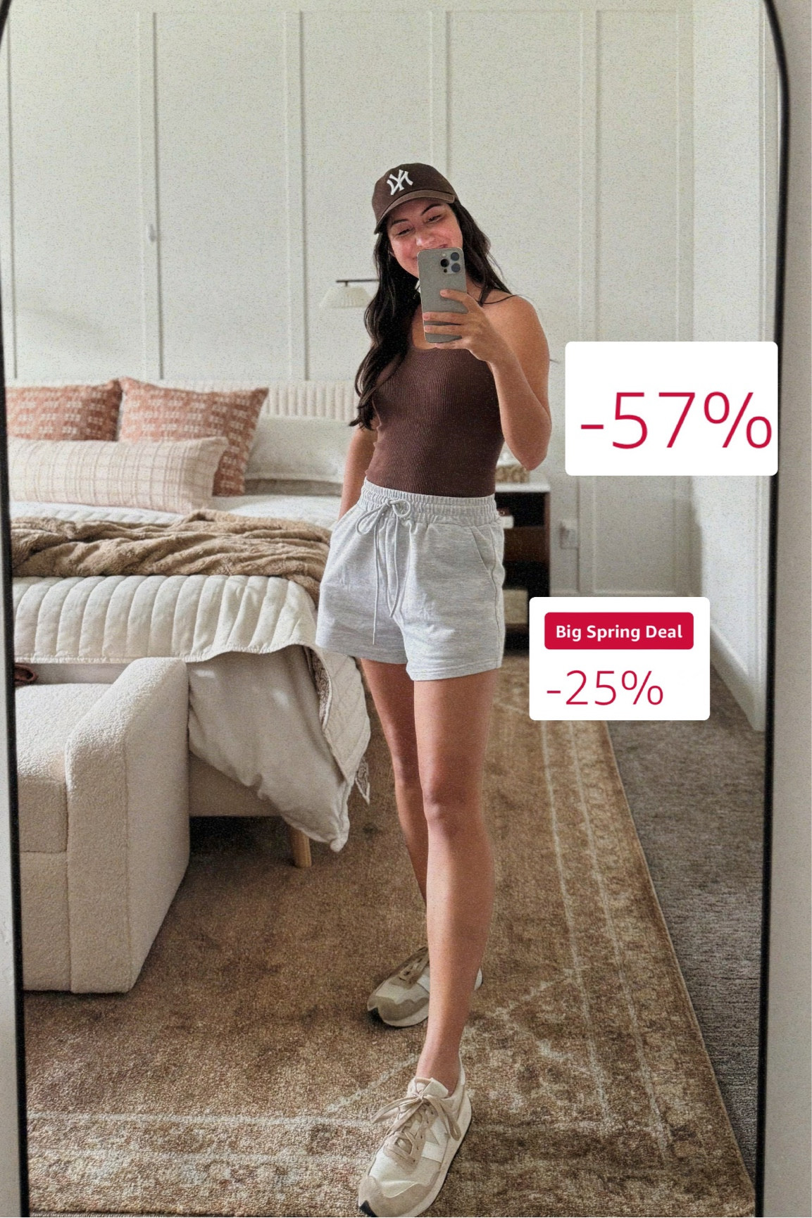 My holy grail amazon tank is 57% off! I get the waist length so I can tuck them in! My comfy shorts are 25% off today too

#LTKSeasonal #LTKfindsunder50 #LTKsalealert