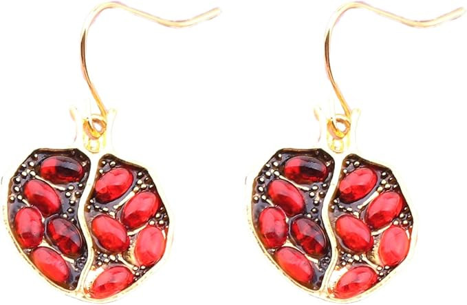 Pomegranate Earring Fertility Fruit Earring Turkish jewelry | Amazon (US)