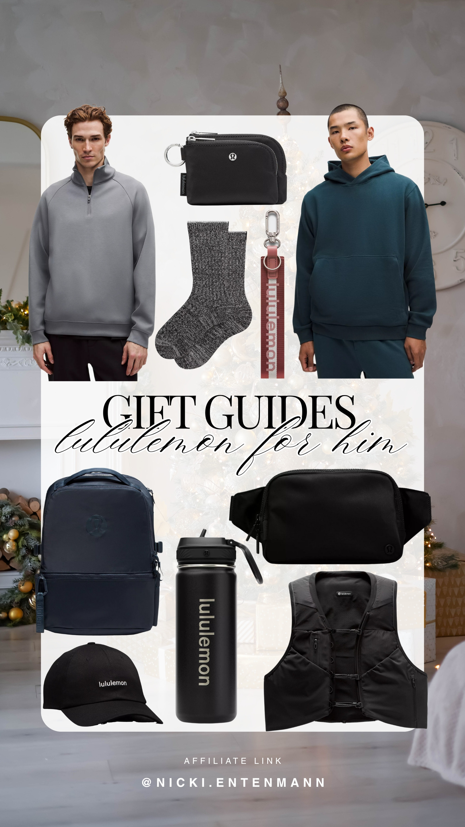 Confident style and lasting comfort define Lululemon’s gift guide for him, with pieces designed to inspire movement and everyday ease. #LululemonGiftGuide #GiftsForHim #ActiveStyle #Athleisure #FitnessFashion #WorkoutClothes #Sportswear #HolidayGifts #TrendyLooks #WardrobeEssentials 

 #LTKGiftGuide #LTKootd #LTKfitnessgoals