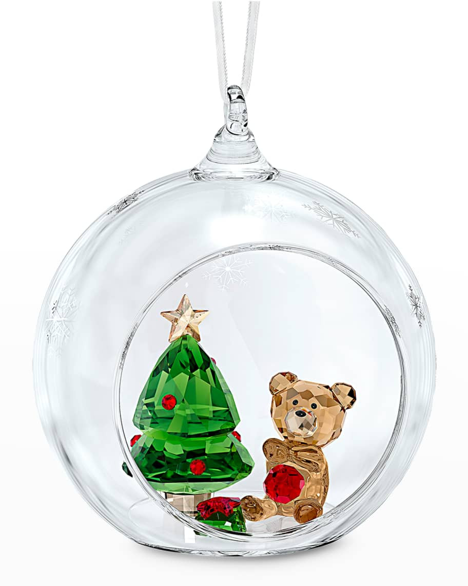 SWAROVSKI Christmas Scene Ball Ornament | Neiman Marcus