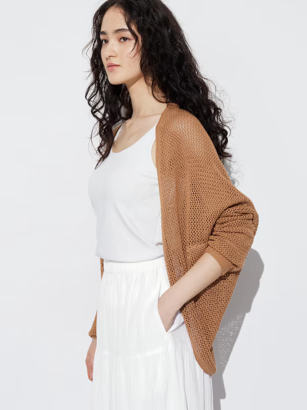 Crinkle Cotton Tiered Skirt | UNIQLO (US)