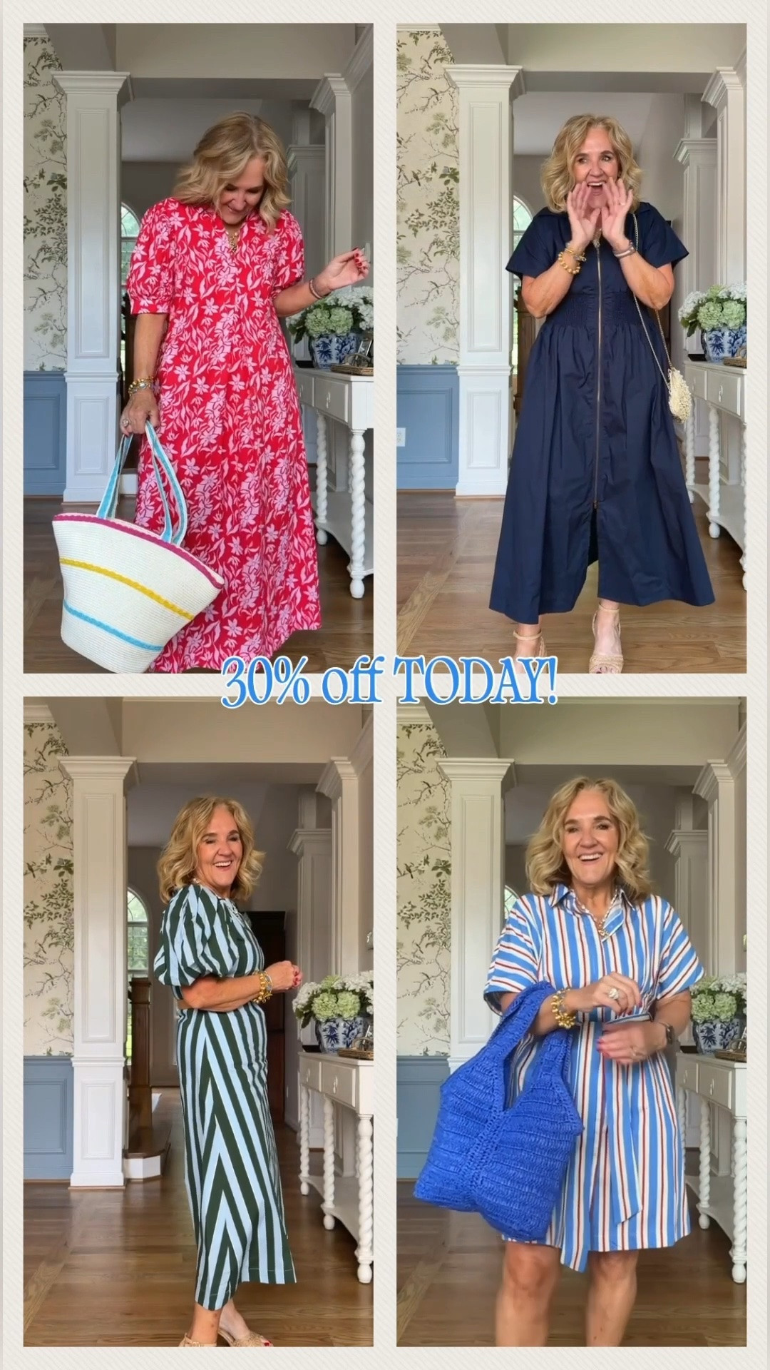 30% off select dresses at Avara 

Summer dresses 4th of July