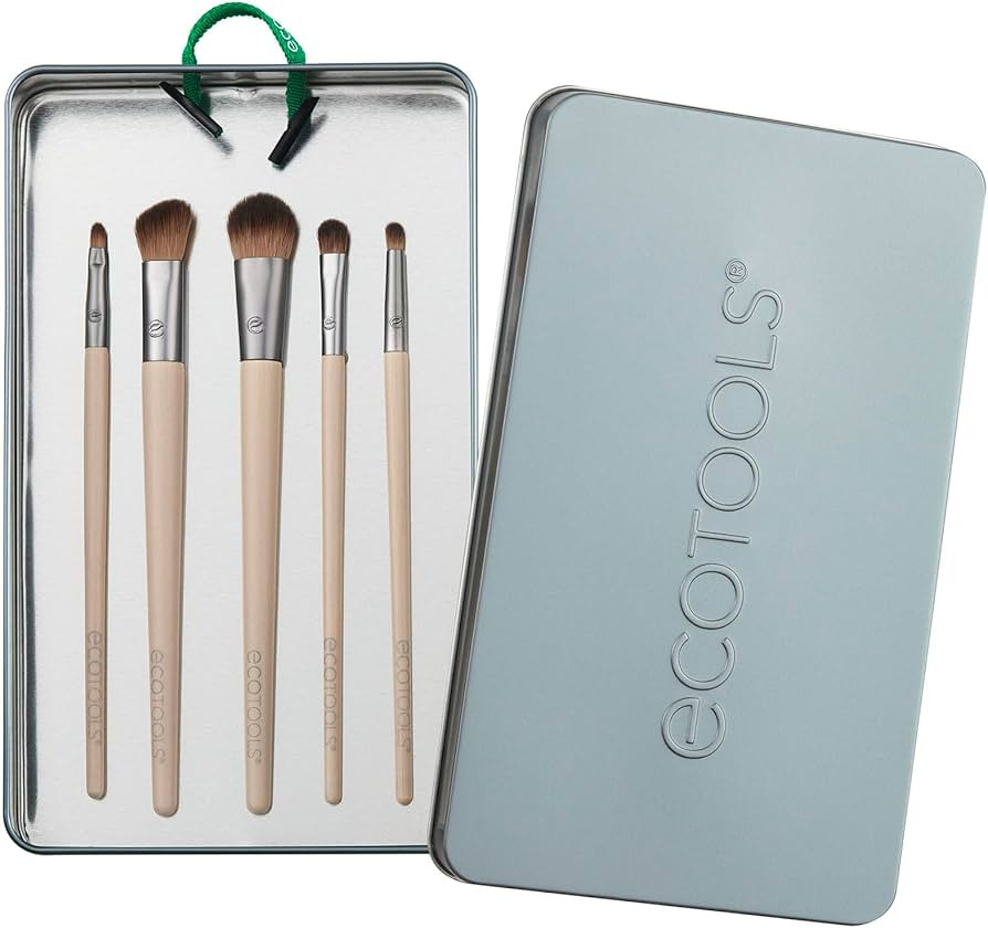 EcoTools Daily Defined Eye Makeup Brush Kit, Travel Friendly, Versatile Eye Makeup Looks, Conveni... | Amazon (US)