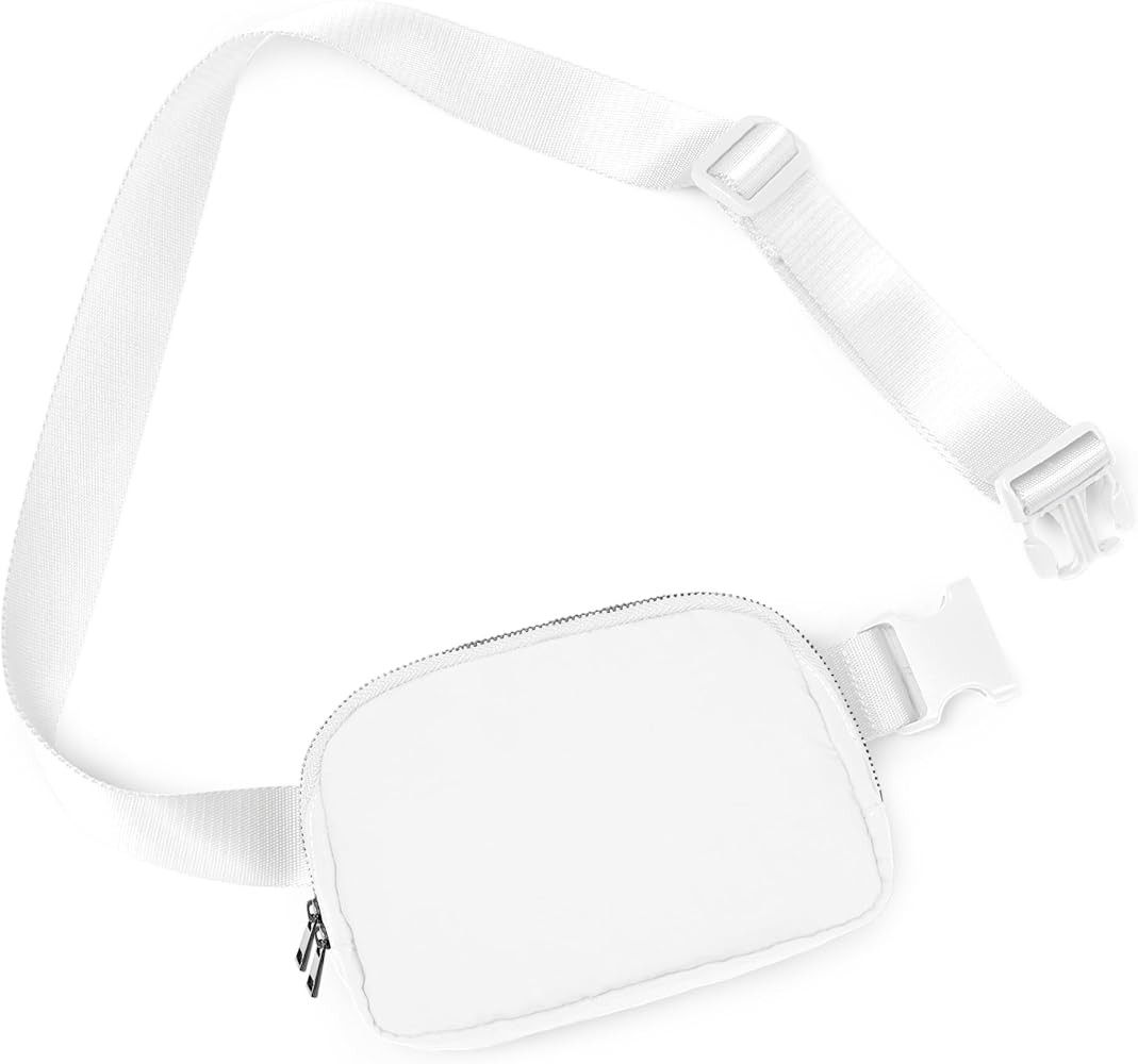 ODODOS Everywhere Belt Bag with Adjustable Strap, Small Waist Pouch Fanny Pack for Workout Runnin... | Amazon (US)