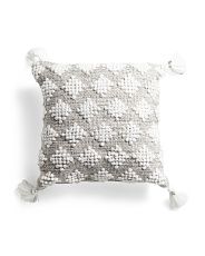 18x18 Indoor Outdoor Textured Pillow | Marshalls