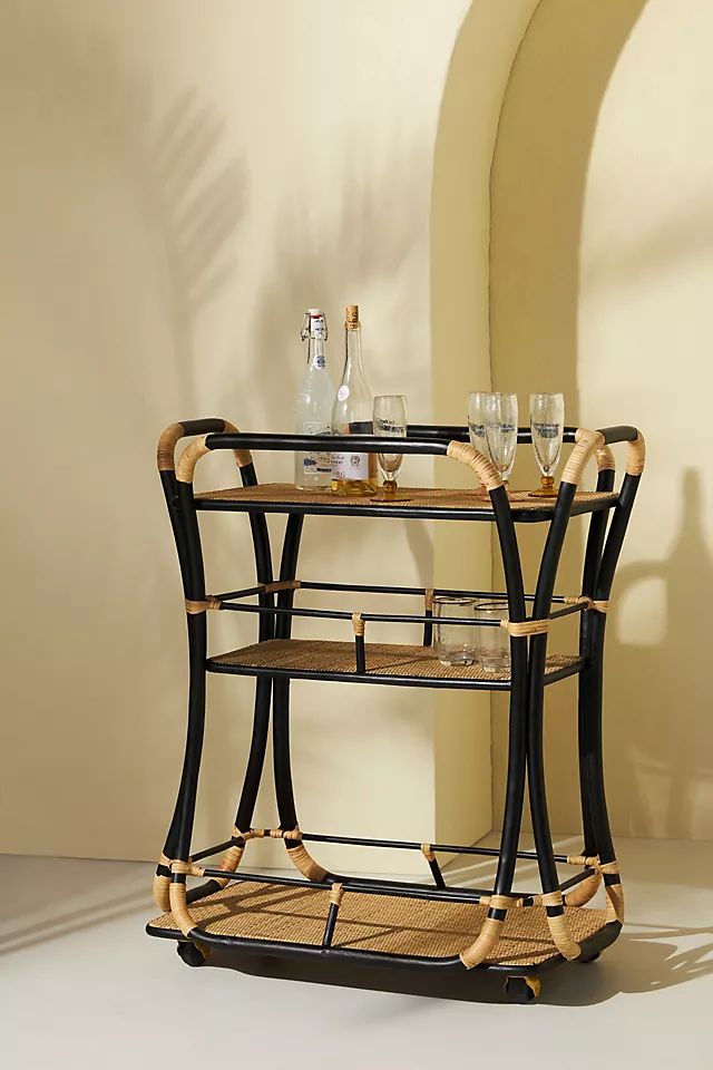 Edith Bar Cart | Anthropologie (US)