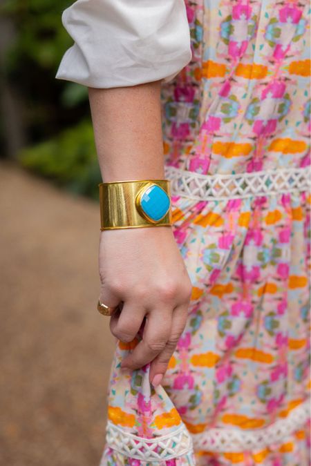 A statement cuff to complete your look 