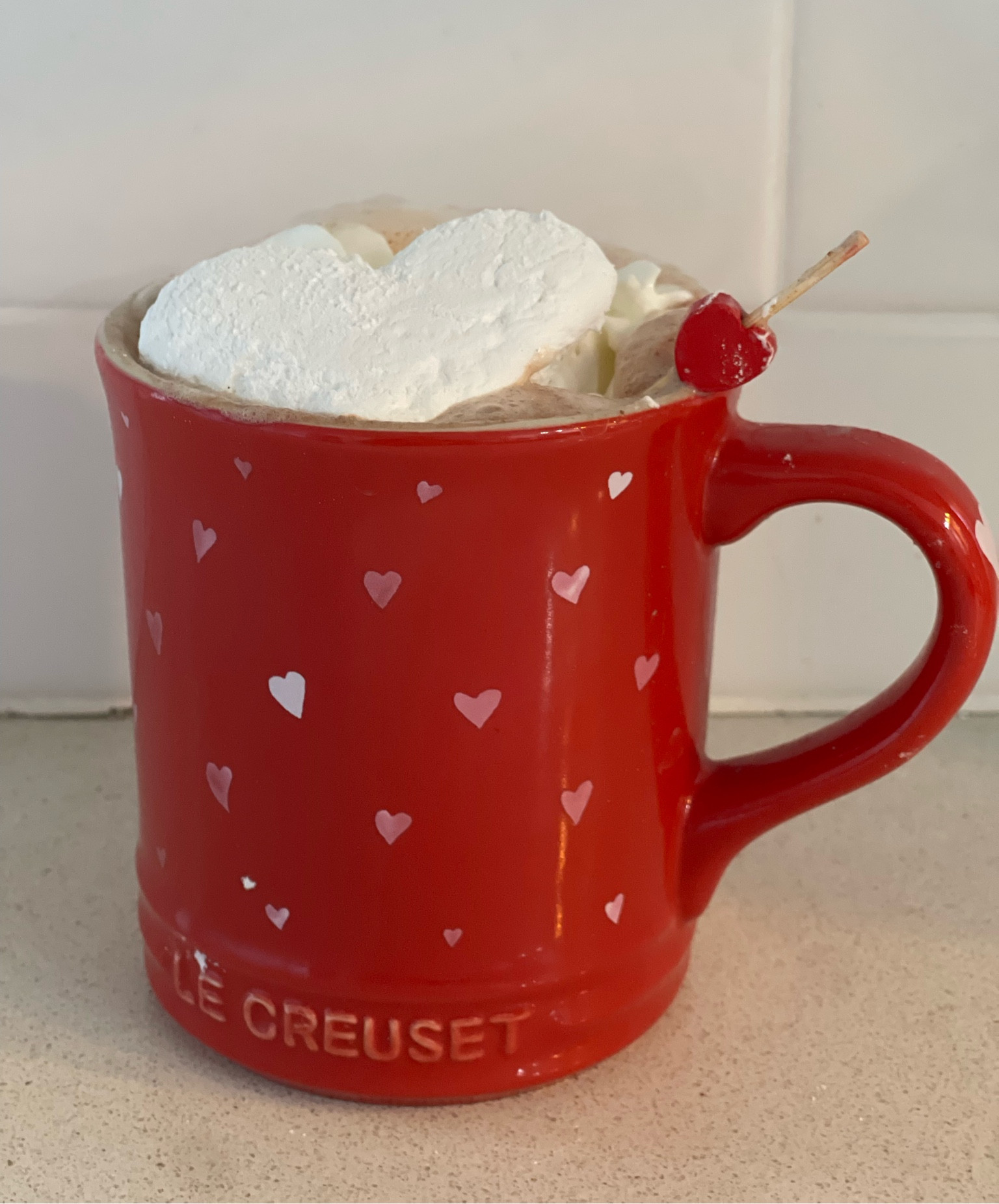 Le Creuset Valentine’s Day mug. Red heart mug. Le Creuset heart mug. Hot chocolate mug with Valentine’s Day inspired marshmallow (as seen on my homemade marshmallow post on Tiktok). ❤️💗❤️

#LTKFind #LTKGiftGuide #LTKhome