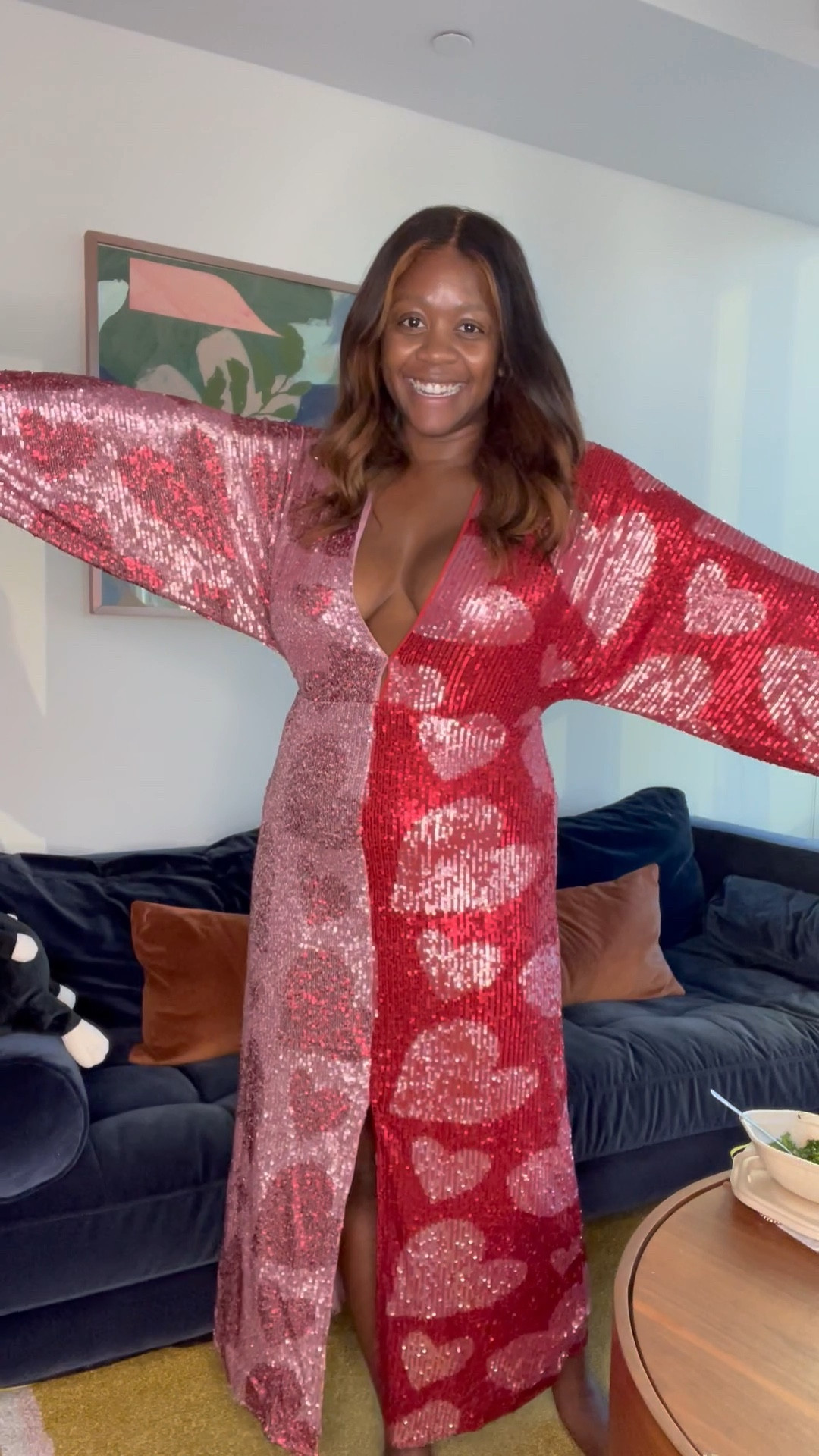 Holiday party dress ideas! Wearing a size medium in this dress (runs big!) 

#LTKstyletip #LTKSeasonal #LTKHoliday