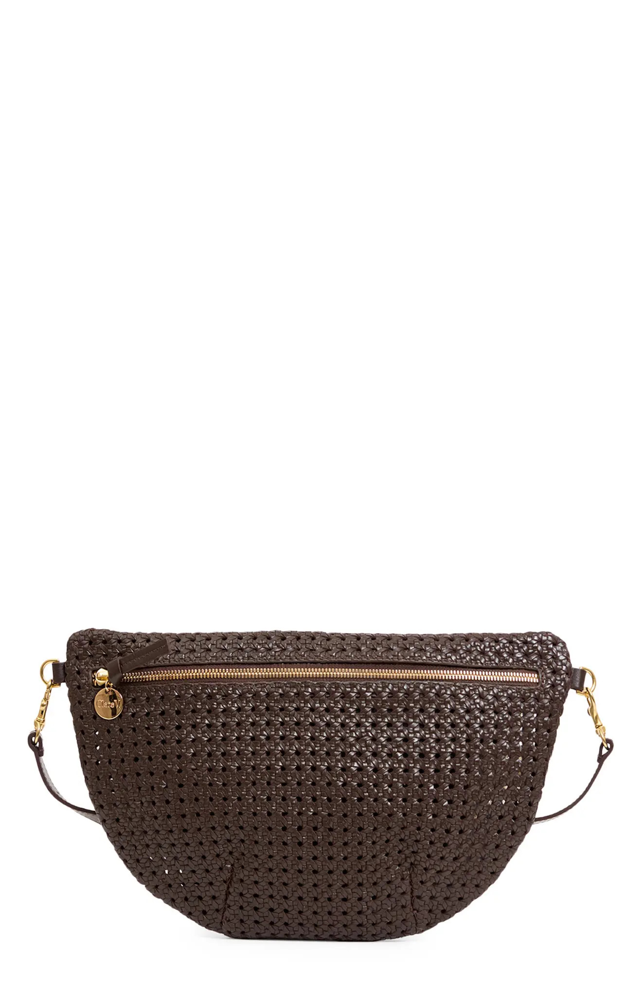 Clare V. Grande Fanny Woven Leather Belt Bag (Women) | Nordstrom | Nordstrom