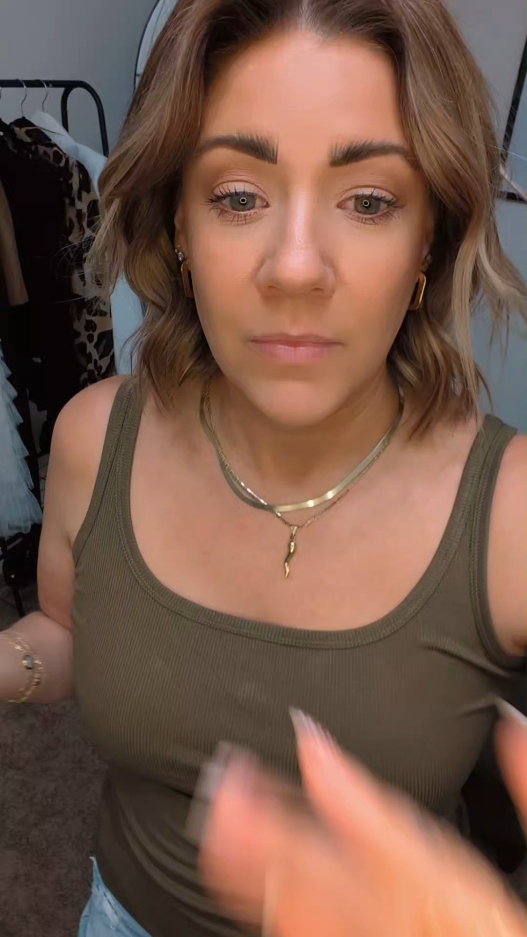 TRY ON WITH ME : PRETTYGARDEN

Solid basic tank top - ribbed but a silky jersey material. Super stretchy. Closet staple that goes with SO much 

 #LTKMidsize #LTKTall #LTKFindsUnder50