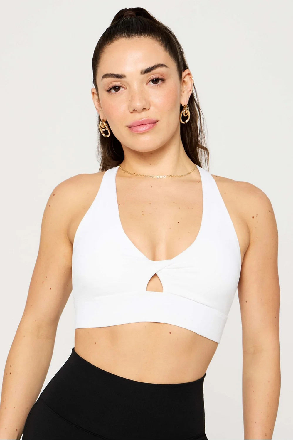 Oasis Twist Medium Impact Sports Bra | Fabletics