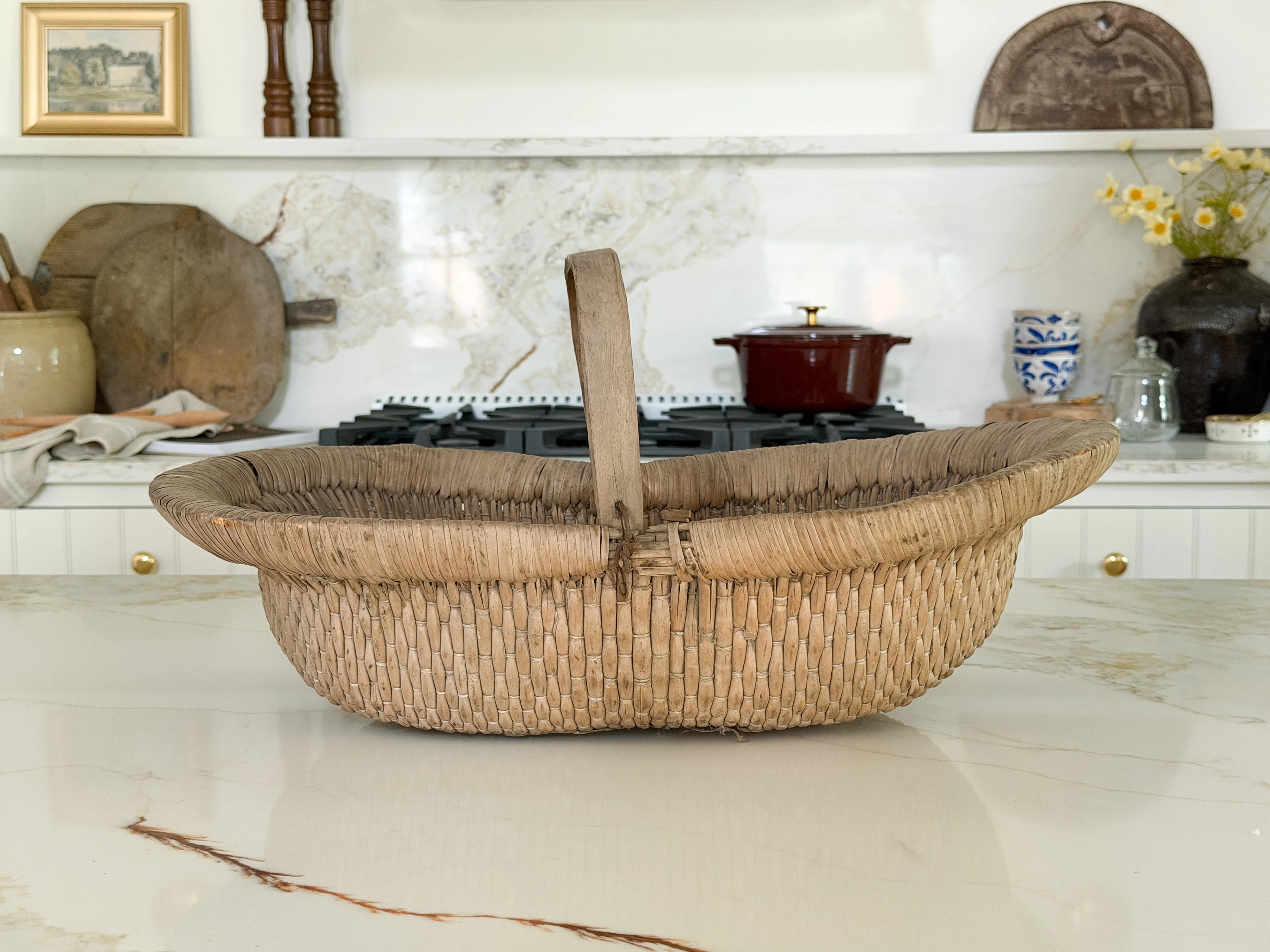 Antique Willow Basket No. 5 | Cottage and Key