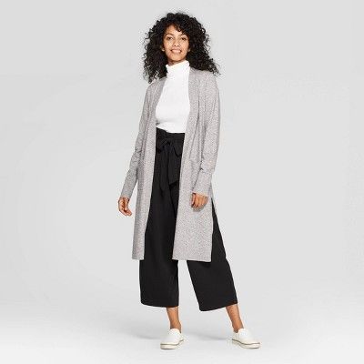 Women's Long Sleeve Cozy Open Layer Sweater Cardigan - A New Day™ | Target