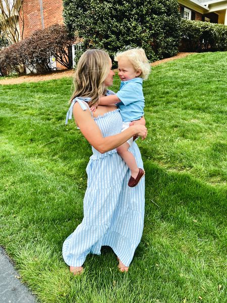 Our new favorite Easter clothes for Thomas are by Little English and their new Palm Beach collection. My dress is Amazon and I’m wearing a size small.

#LTKstyletip #LTKSeasonal