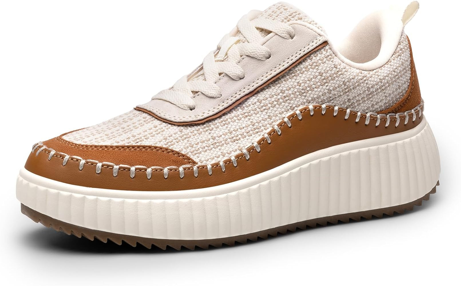 DREAM PAIRS Women's Casual Platform First Walker Shoe | Amazon (US)