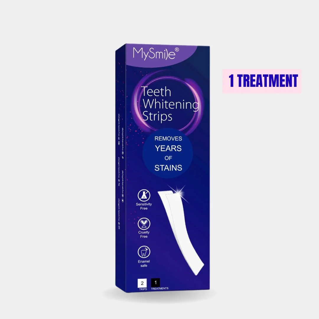 MySmile® Glamorous Teeth Whitening Strip Trial | MySmile