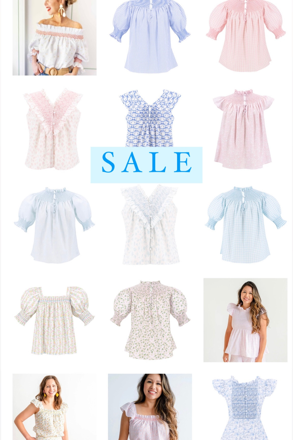 Grandmillennial style tops SALE statement top shirt blouse 

#LTKsalealert #LTKunder100 #LTKunder50