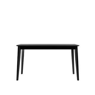 Manhattan Comfort Tudor 53.34 in. Rectangle Black MDF Dining Table (Seats 6) | The Home Depot