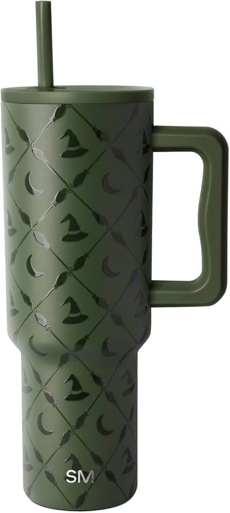 Simple Modern Halloween 40 oz Trek Tumbler with Handle and Straw Lid | Cup Holder Friendly Insula... | Amazon (US)