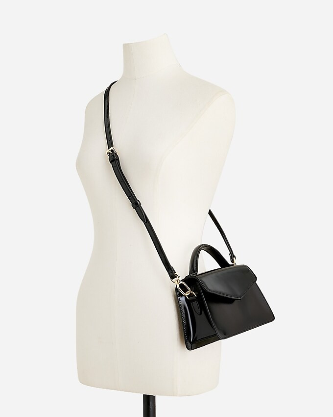 Gracie top-handle bag in leather | J. Crew US