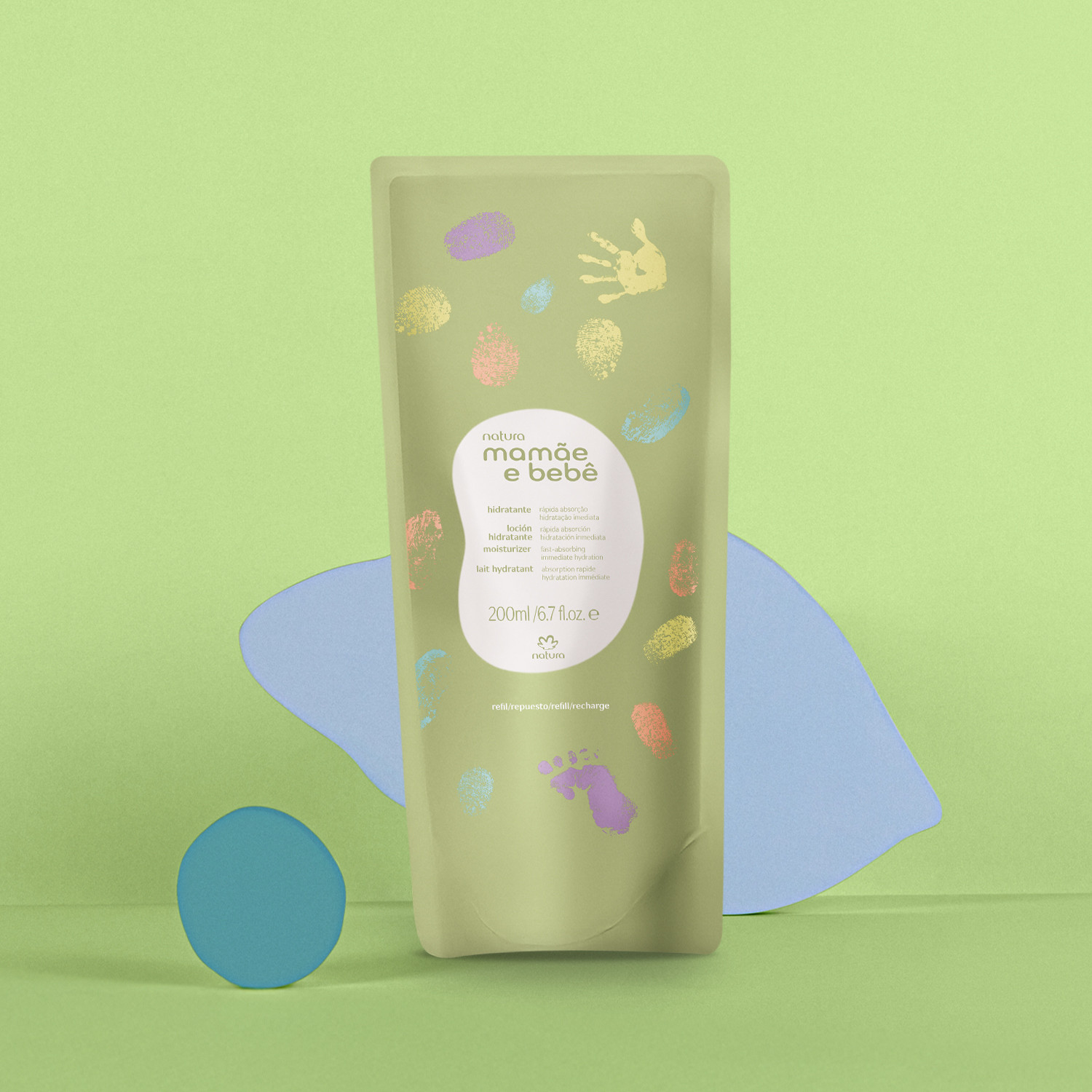 Refil Hidratante Mamãe e Bebê 200 ml | Natura BR