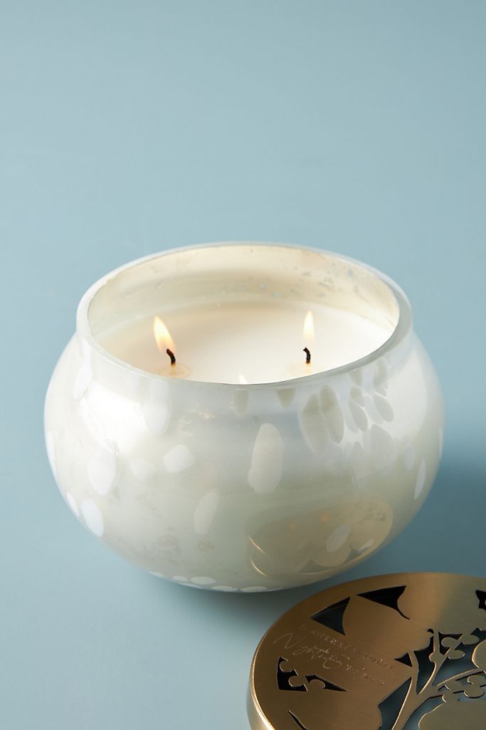 Aurelie Glass Jar Candle | Anthropologie (US)