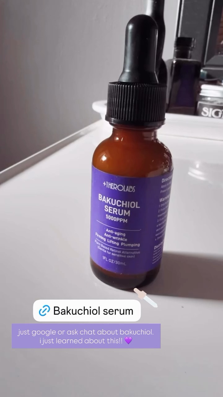 just google or ask chat about bakuchiol. i just learned about this!! 💜