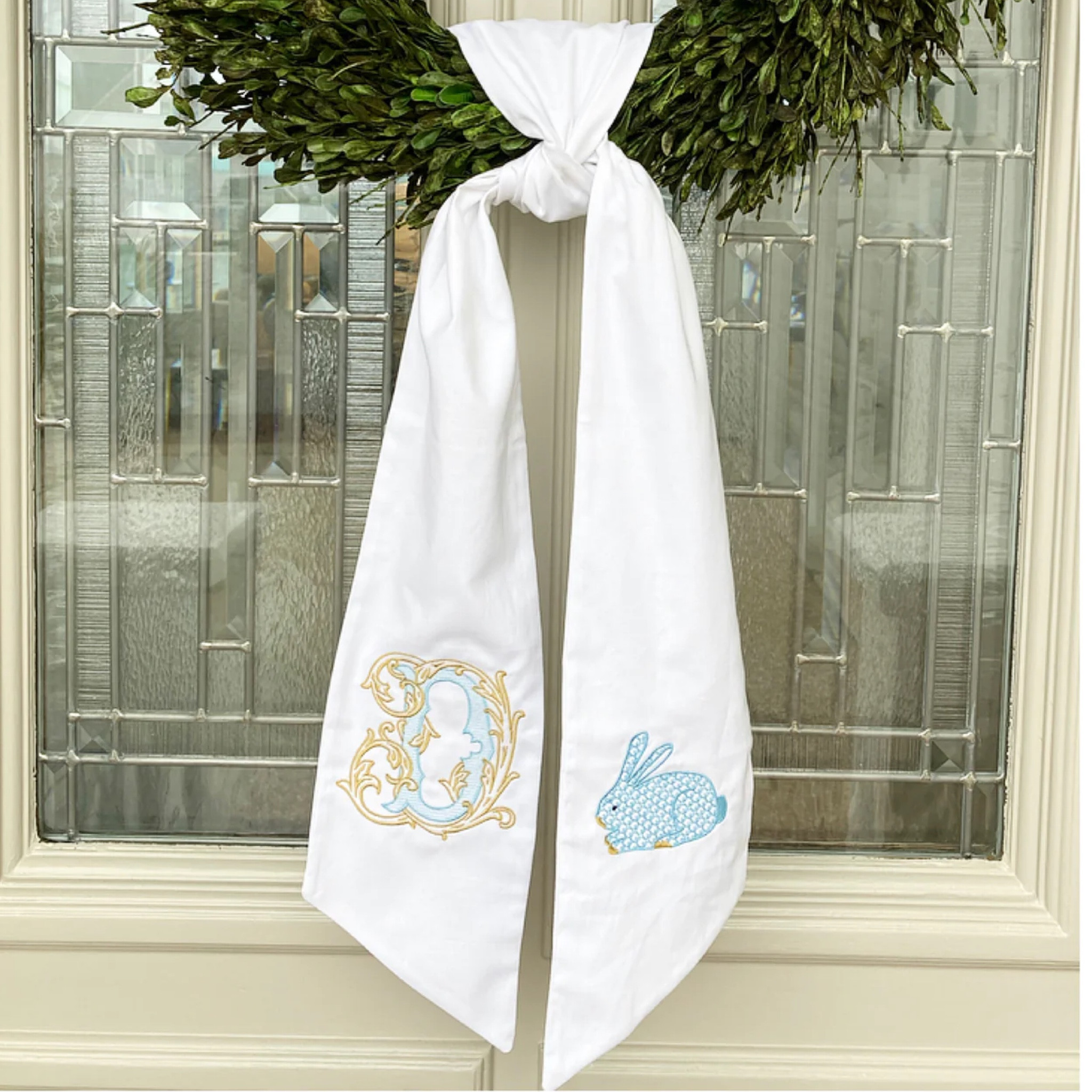 Beautiful Easter Wreath Sash from Southern Sorelle. A Boxwood Wreath with a personalized Seasonal Wreath Sash is the perfect way to welcome guests!

Shop the full wreath sash collection - https://southernsorelle.com/collections/wreath-sashes

Shop all my recommendations here!

#LTKstyletip #LTKSeasonal #LTKhome