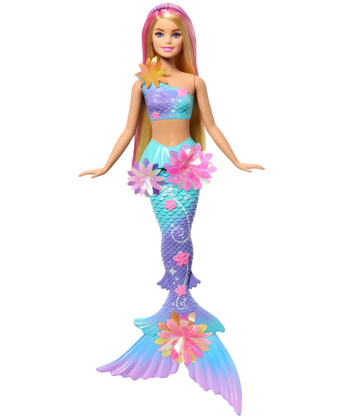 Barbie Flower Magic Mermaid Toy Doll - Multicolor | Macy's