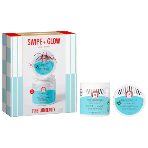 SWIPE + GLOW    Facial Radiance Pads with Glycolic + Lactic Acids - Holiday Skincare Gift Set | Sephora (US)