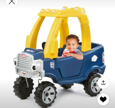 Vihaan's current favorite thing! The footrest is removable so their legs grow, they can push the truck by themselves!  

Toddler toys, one year birthday gift ideas, toddler truck

#LTKbaby #LTKkids