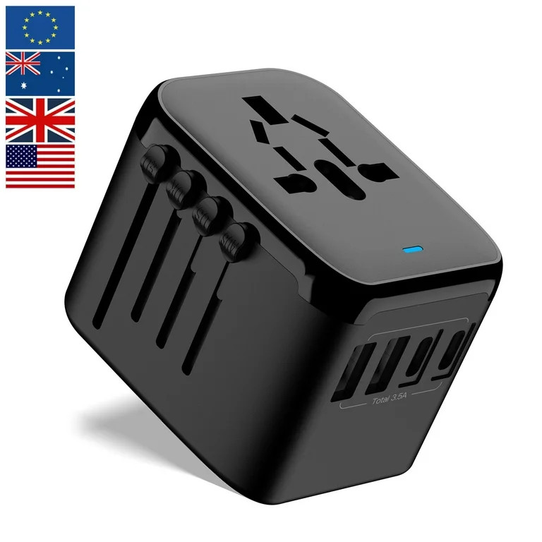 European Travel Plug Adapter, OGEDNAC International Plug Adapter with Type C, All-in-one Universa... | Walmart (US)