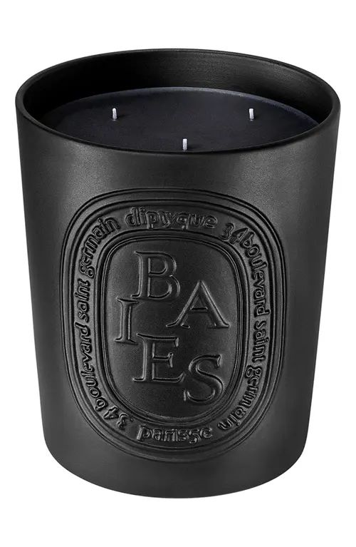 Diptyque Baies (Berries) Large Scented Candle in Black Vessel at Nordstrom, Size 51.3 Oz | Nordstrom