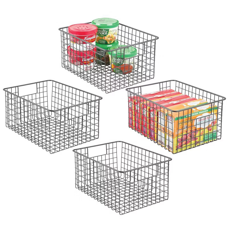 mDesign Metal Wire Food Storage Organizer Bin | Target