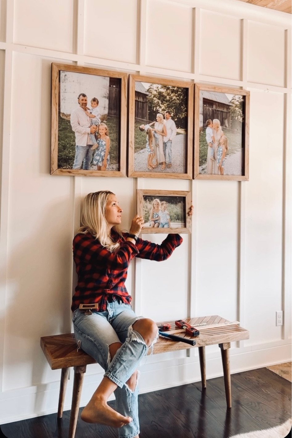 All you need for a great gallery wall-minus some cardboard! 

•double sided tape
•furniture pads
•level
•picture hangers

#LTKstyletip #LTKhome #LTKfamily